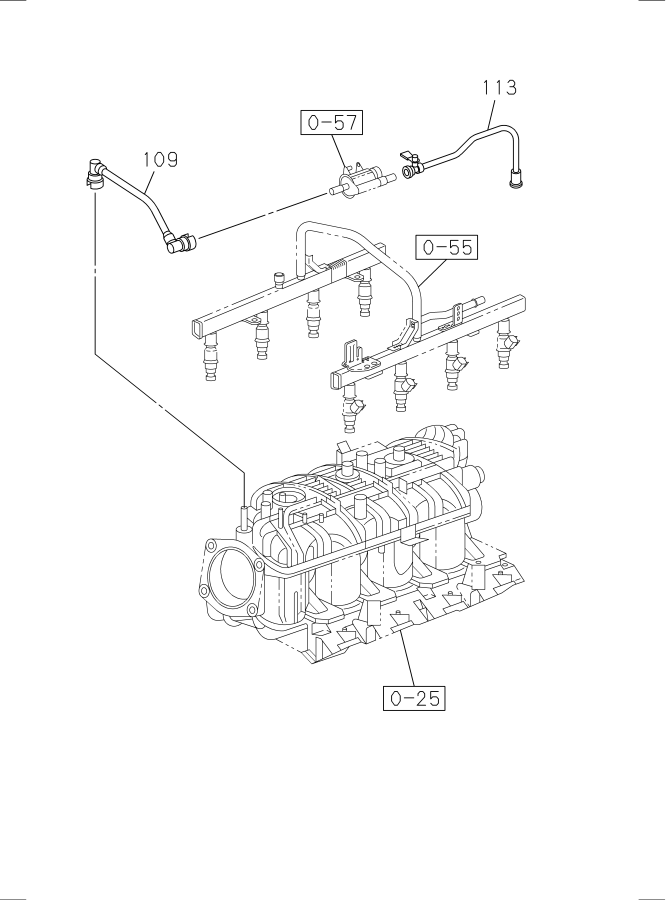 Isuzu NPR-HD Harness. Engine, eng, fuel - 8-12574-897-0 | Degel Isuzu